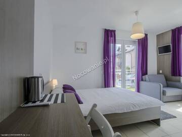 Фото номера Трехместный номер с балконом Проживание в семье Villa Cicha г. Карвия 9