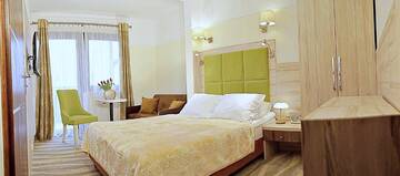 Фото номера Двухместный номер с 1 кроватью Отель Hotel Willa Złota г. Карвия 5