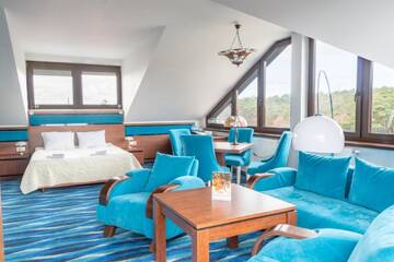 Фото номера Суперлюкс с кроватью размера &quot;king-size&quot; Отель Hotel Willa Złota г. Карвия 6