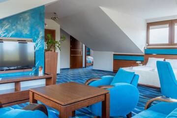 Фото номера Суперлюкс с кроватью размера &quot;king-size&quot; Отель Hotel Willa Złota г. Карвия 3