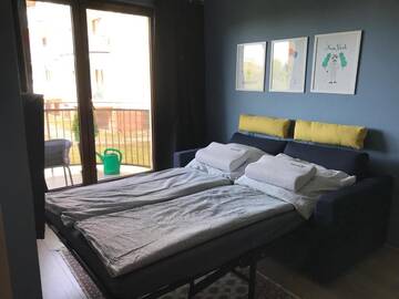 Фото номера Апартаменты с балконом Апартаменты Apartament Kalimera г. Карвия 74